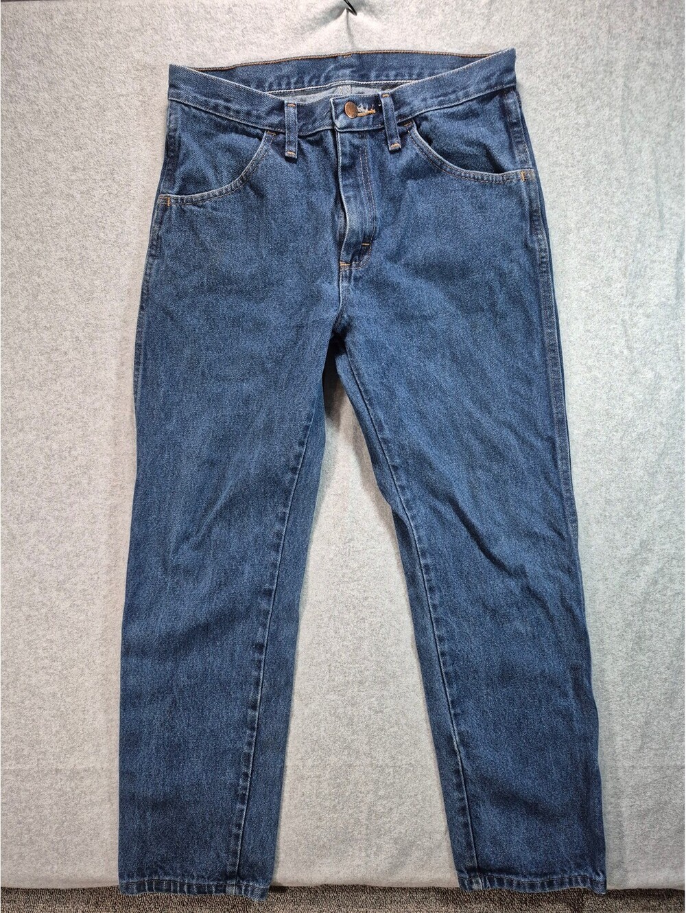 Rustler 30x30 Blue Jeans Straight Leg 100% Cotton Classic Fit
